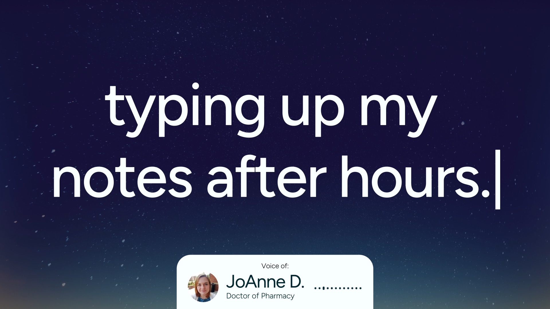 JoAnna Dougherty testimonial